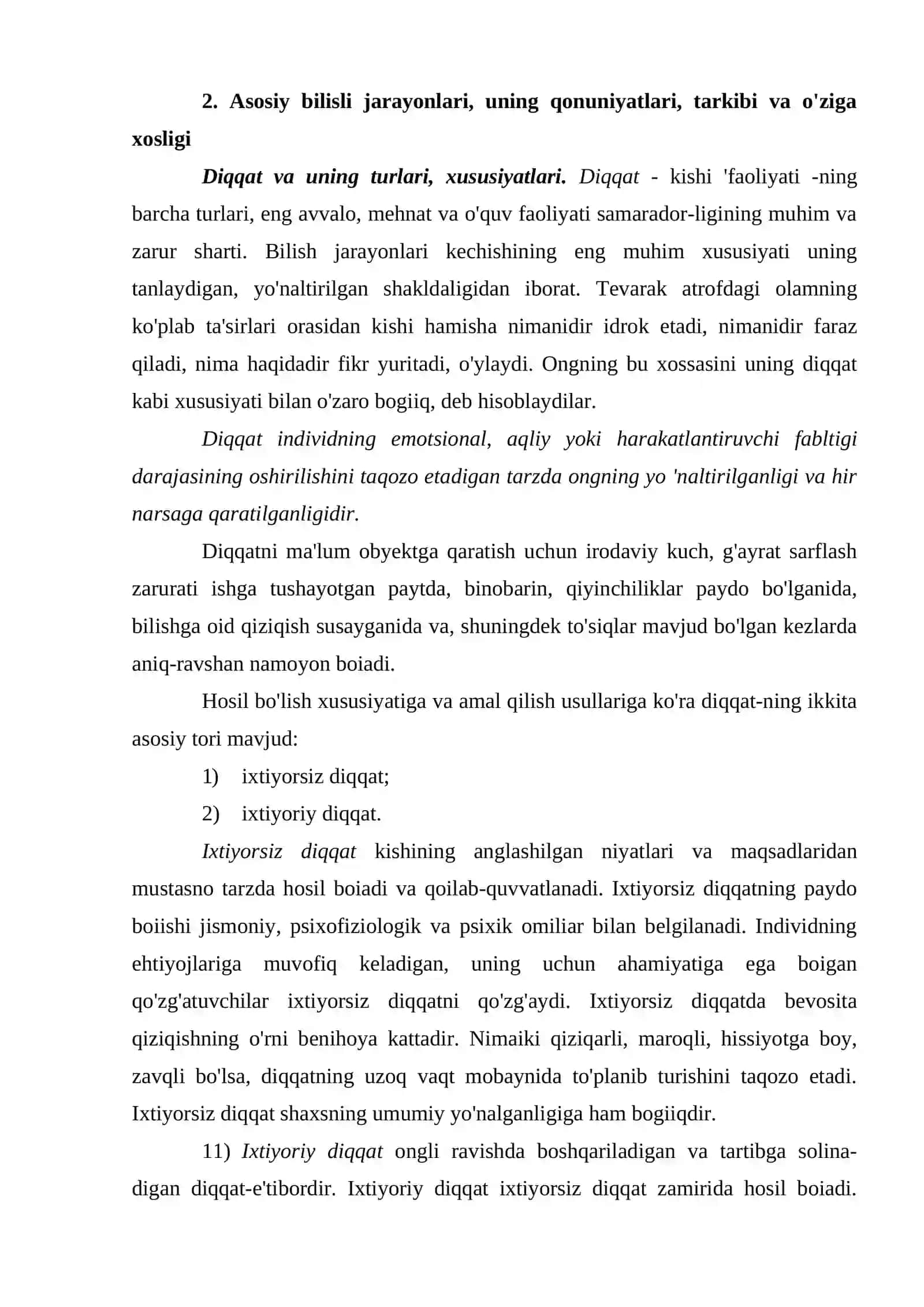 Bilish faoliyatiga umumiy tavsif 4
