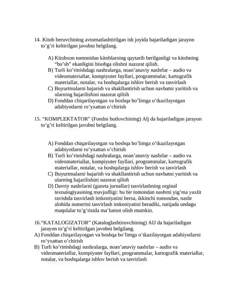 MARC 21 ga asoslangan Avtomatlashtirilgan axborot – Kutubxona tizimi 4