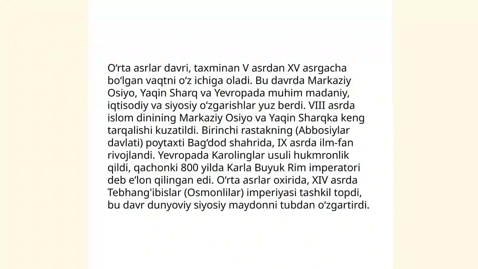 Tarixiy hodisalar tahlili 4