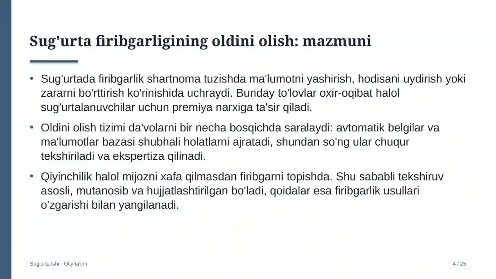 arxitektura byurolarida sug'urta firibgarligining oldini olish 9417 4