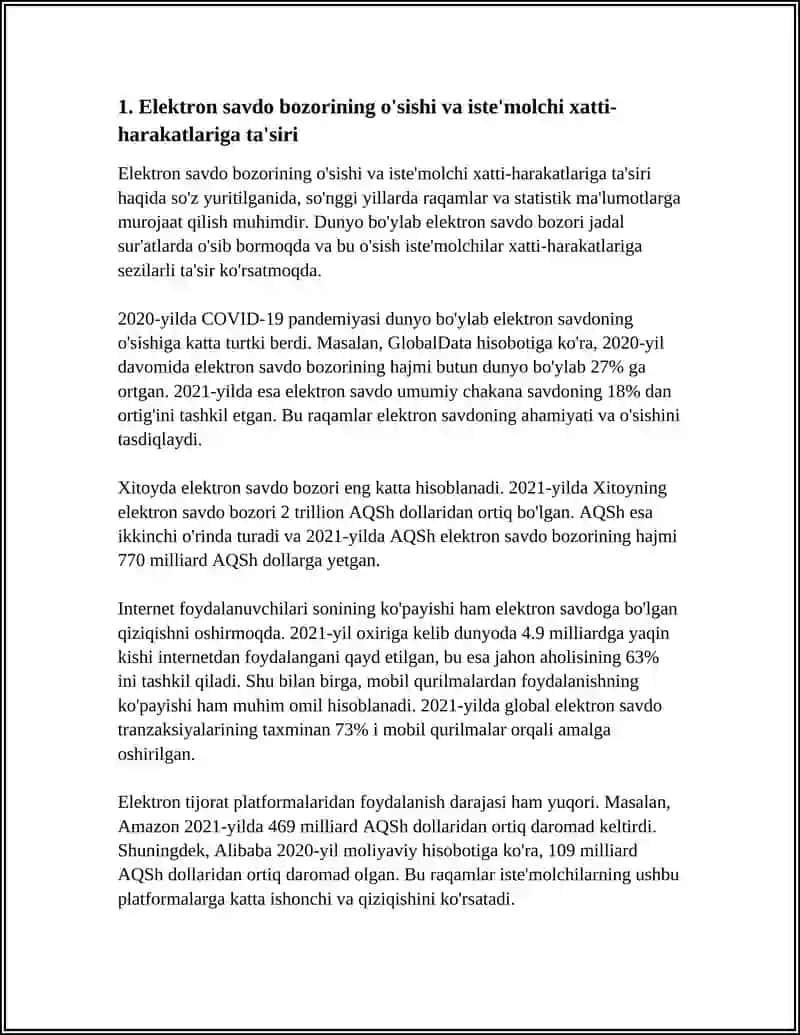 ELEKTRON SAVDO BOZORI VA UNING ISTE'MOLCHI XATTI-HARAKATIGA TA'SIRI 4