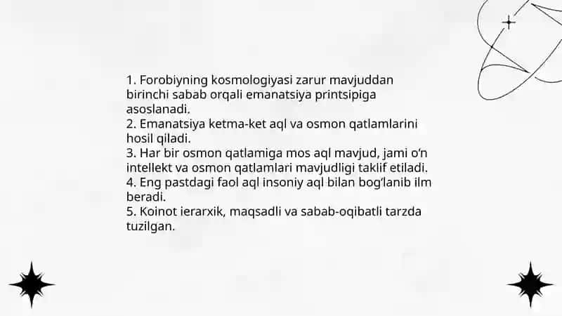 Abu Nasr Forobiyning falsafiy qarashlari 4