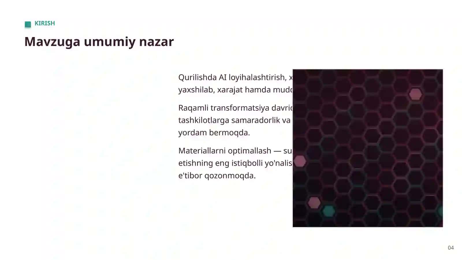 AI QURILISH SOHASIDA 4