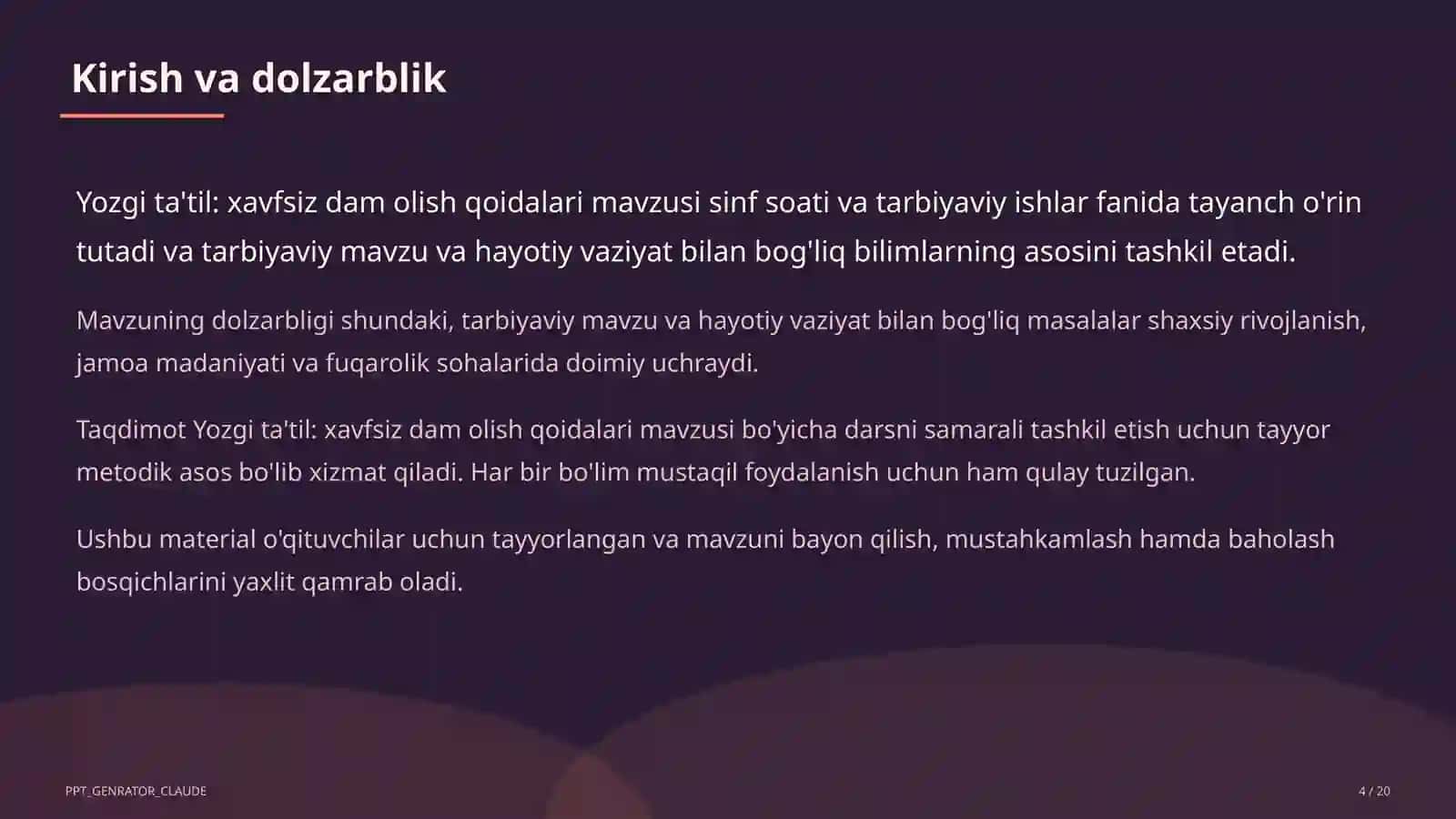 Yozgi ta'til: xavfsiz dam olish qoidalari 4
