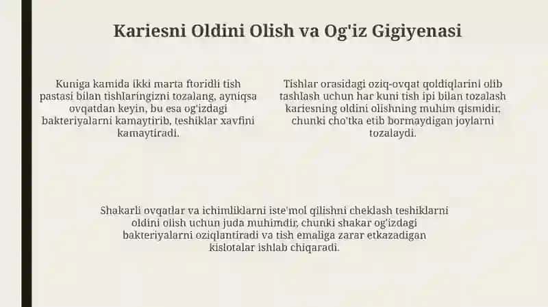 Karies 4