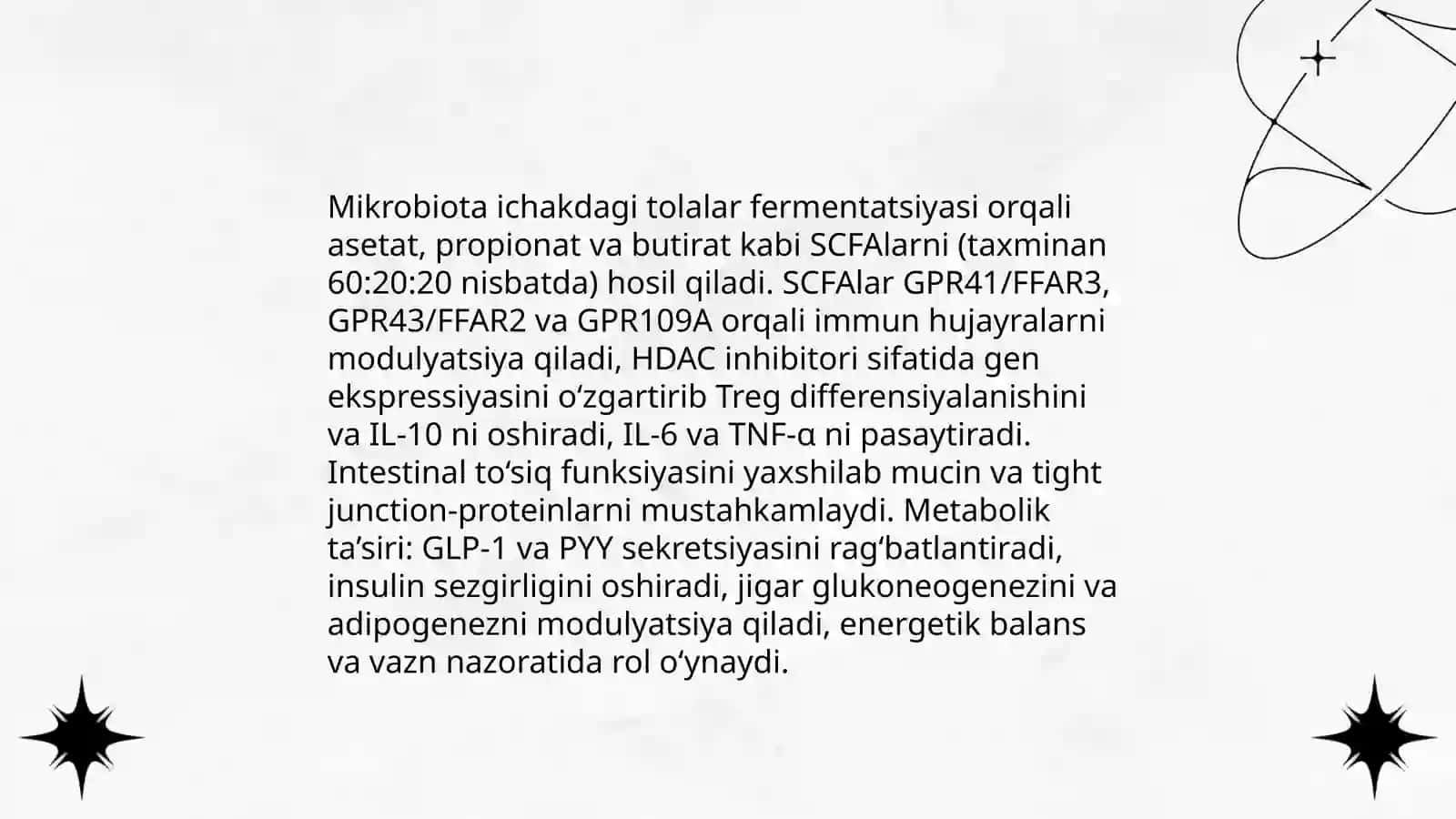 Mikrobiota, immun tizim va metabolizm o’rtasidagi o’zaro bog’liqlik 4