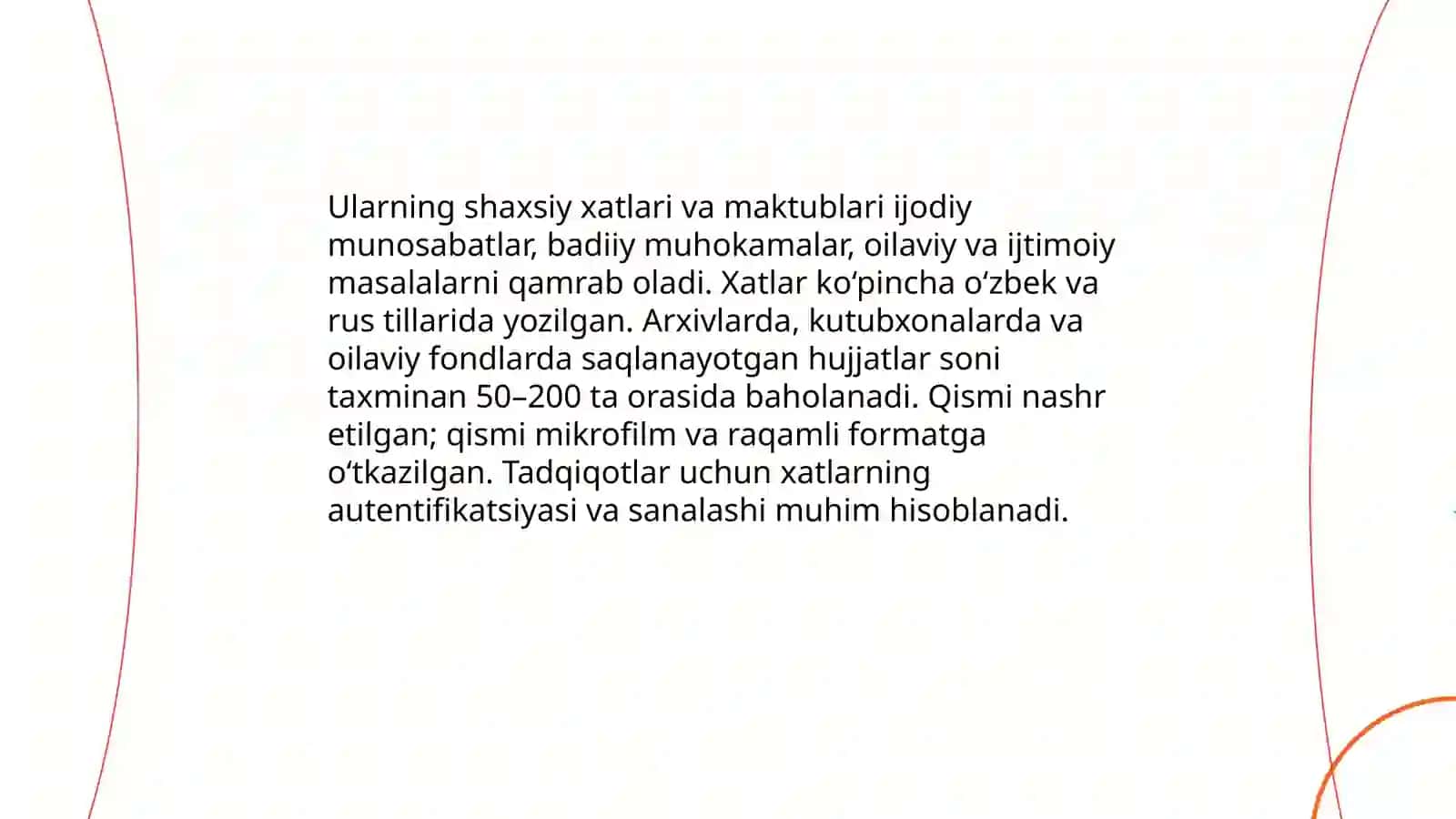 Durbek va Sakkokiyning qo'lyozma asarlari va arxiv nusxalari 4