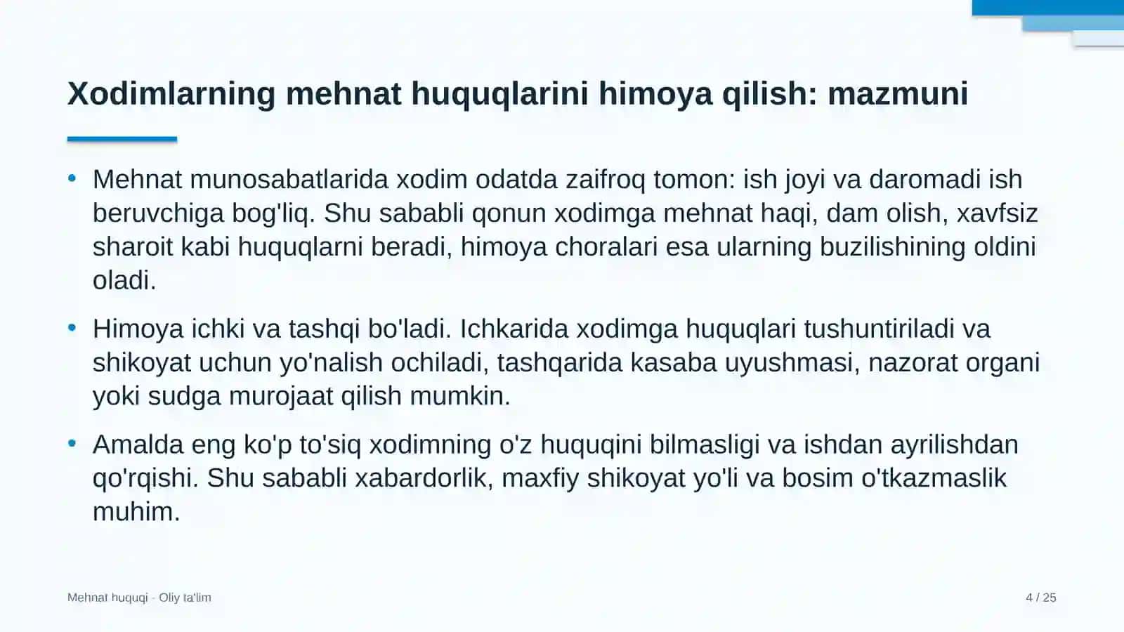 podkast studiyalarida xodimlarning mehnat huquqlarini himoya qilish 4906 4
