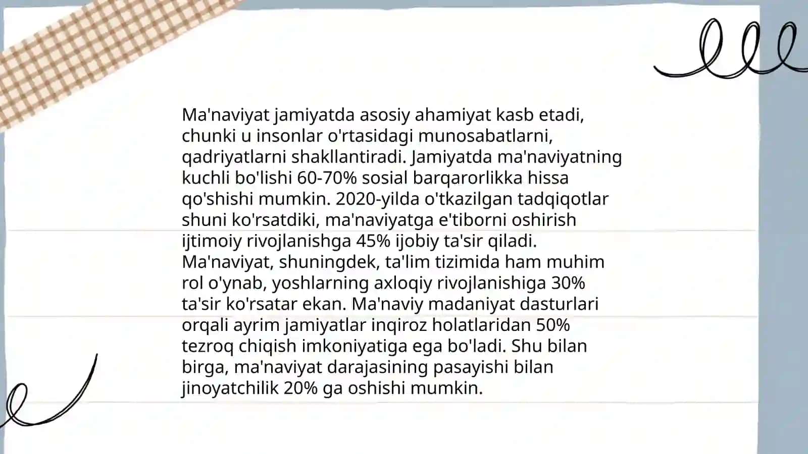 Ma'naviyat va ma'rifatning oʻzaro aloqadorligi 4