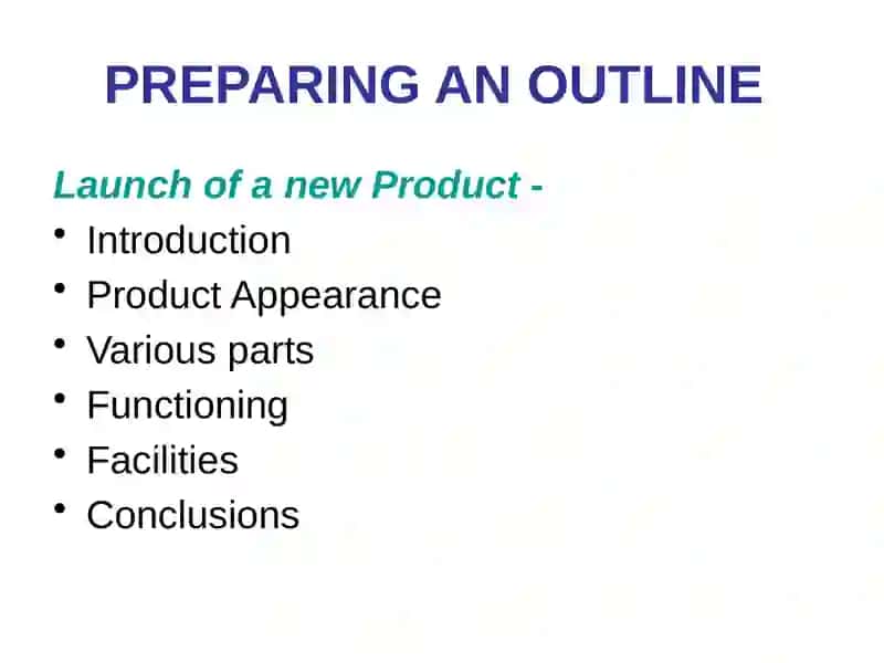 Presentation strategy 4