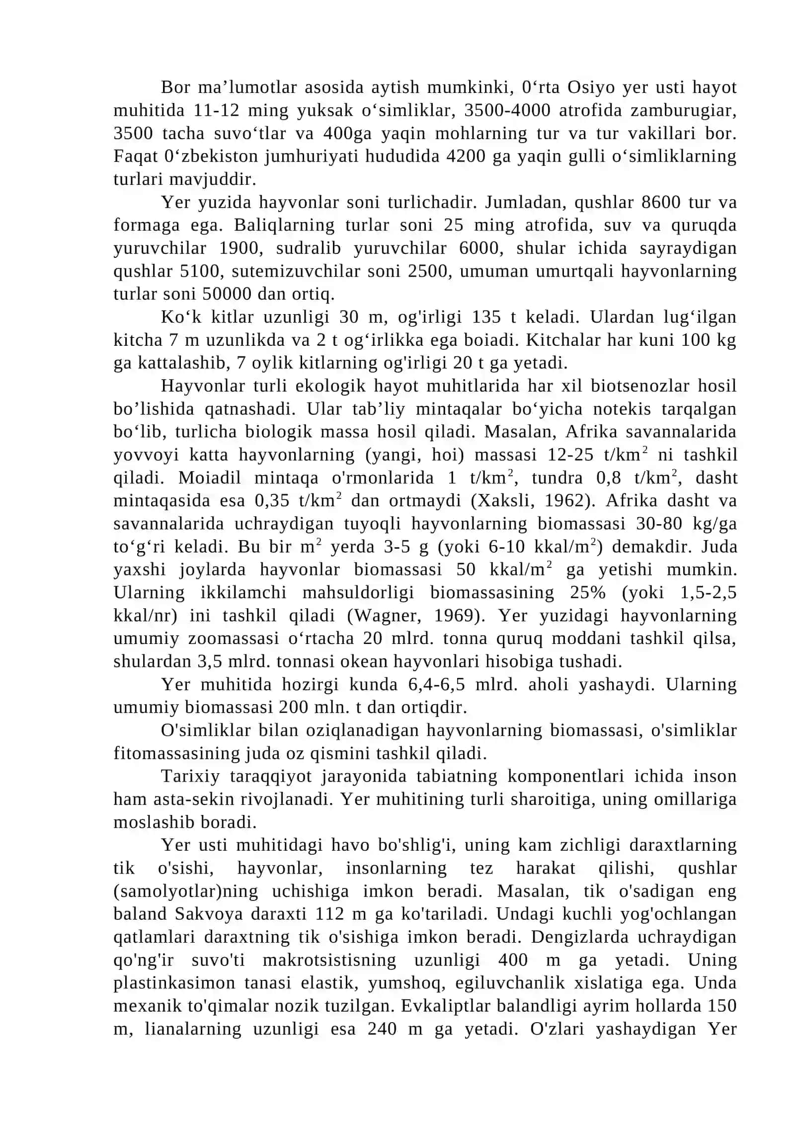 Yer Usti-Quruqlik Hayotiy Muhitning Ekologiyasi 4