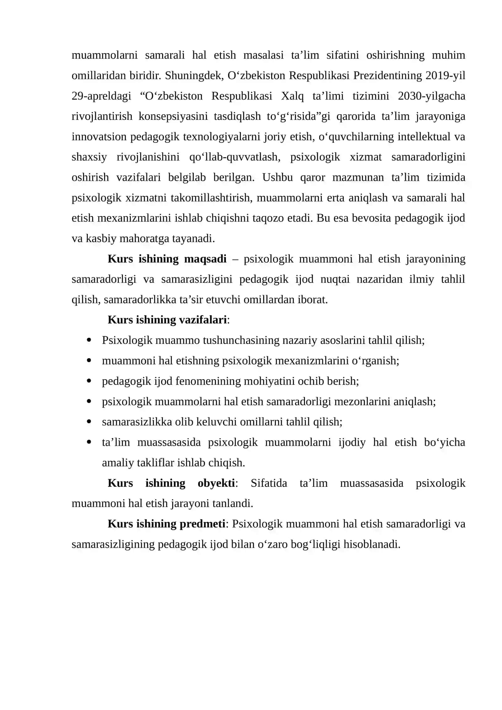 PSIXOLOGIK MUAMMONI HAL ETISH SAMARADORLIGI VA SAMARASIZLIGI PEDAGOGIK IJOD SIFATIDA 4