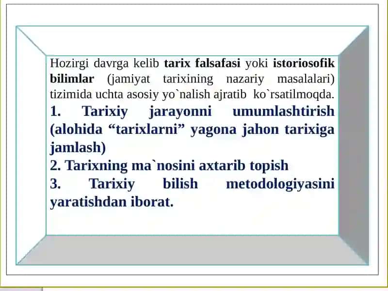 Тарих фалсафаси 4