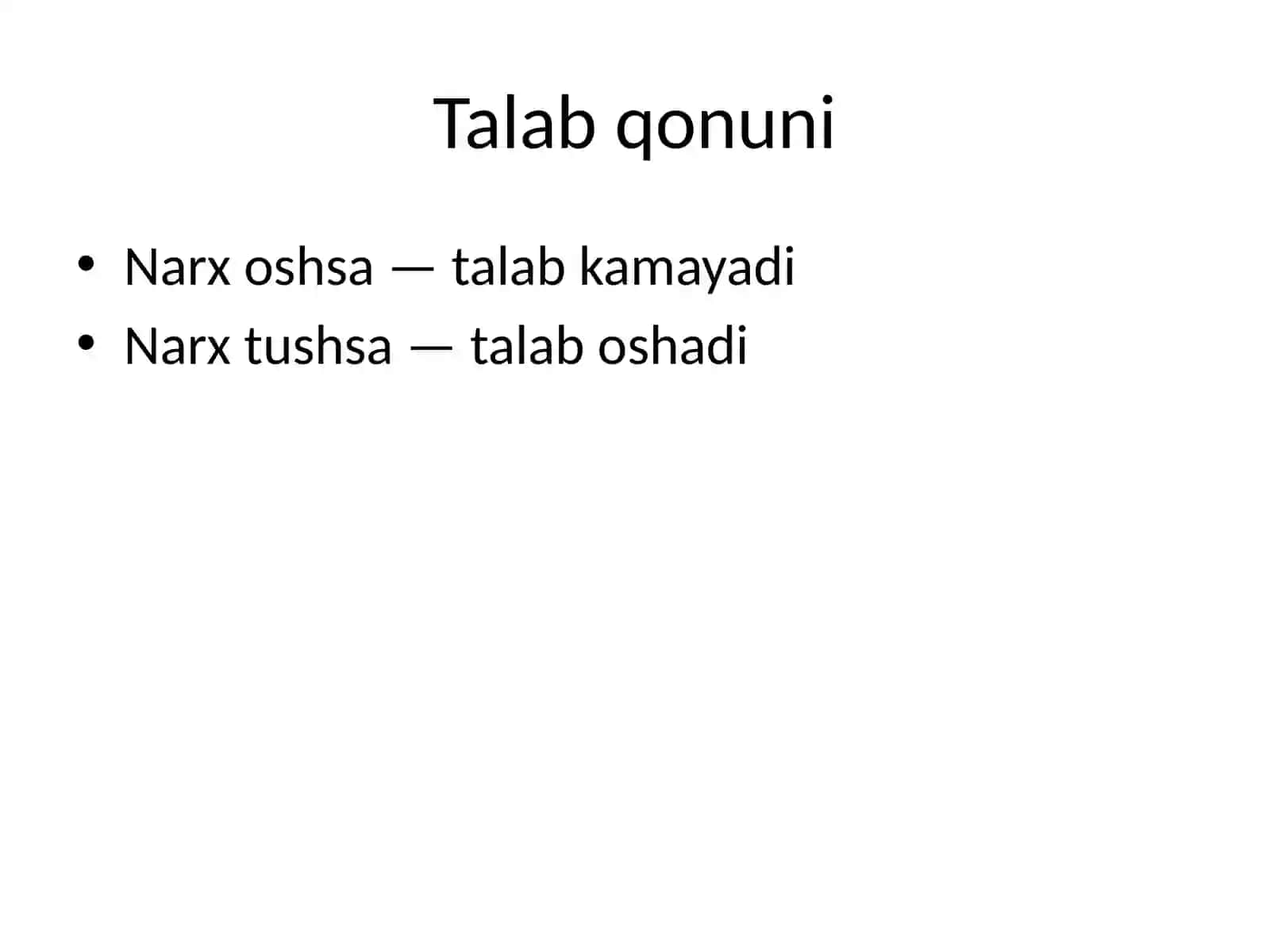 Mikroiqtisodiyot fanidan prezentatsiya 4