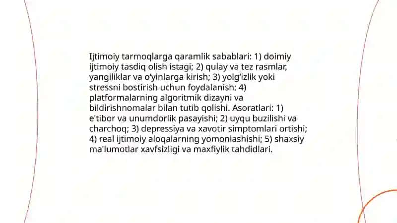 Vertual olamga qaramlik 4