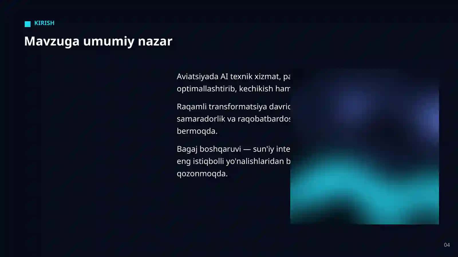 Aviatsiyada AI 4