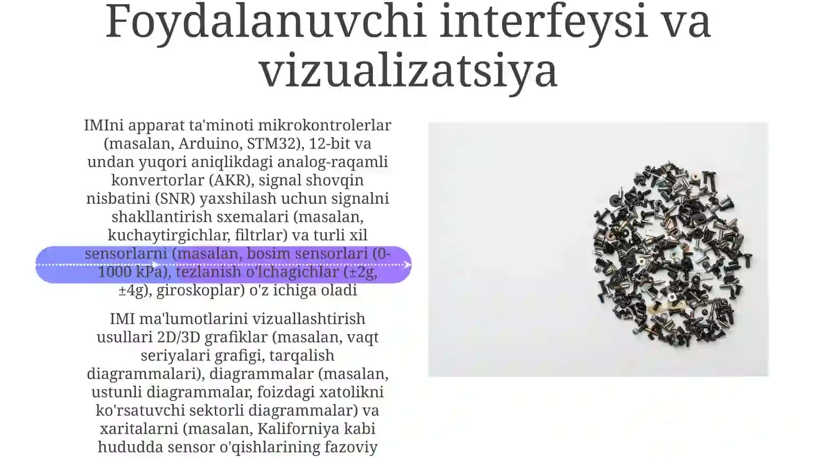 Intellektual o'lchash asboblarining texnik va dasturiy ta'minotlari 4