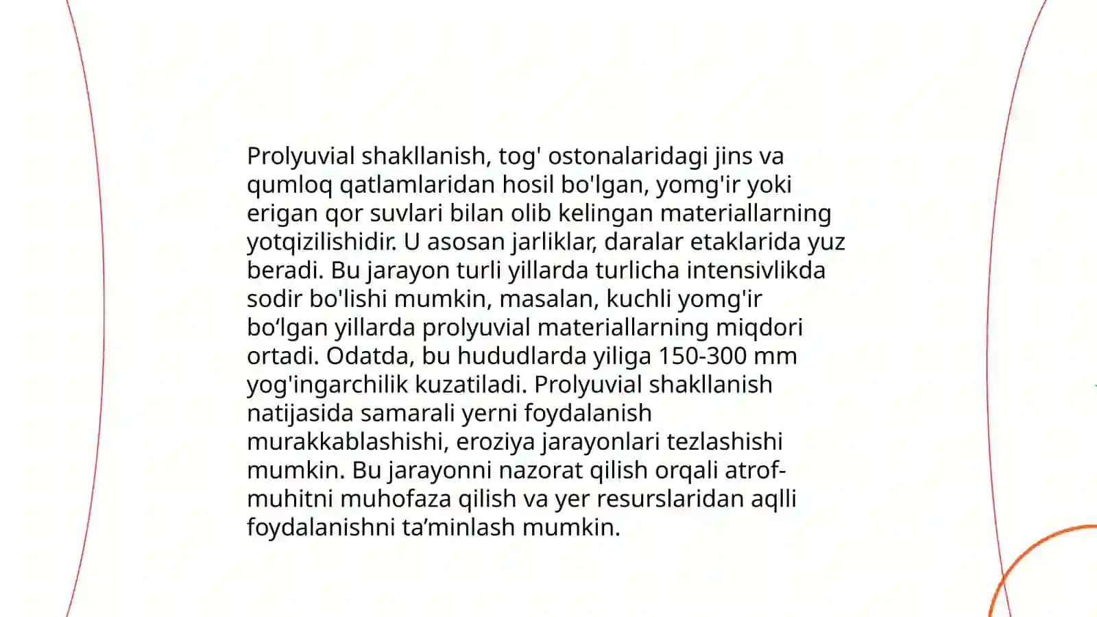 Allyuvial, prolyuvial yotqiziqlar 4