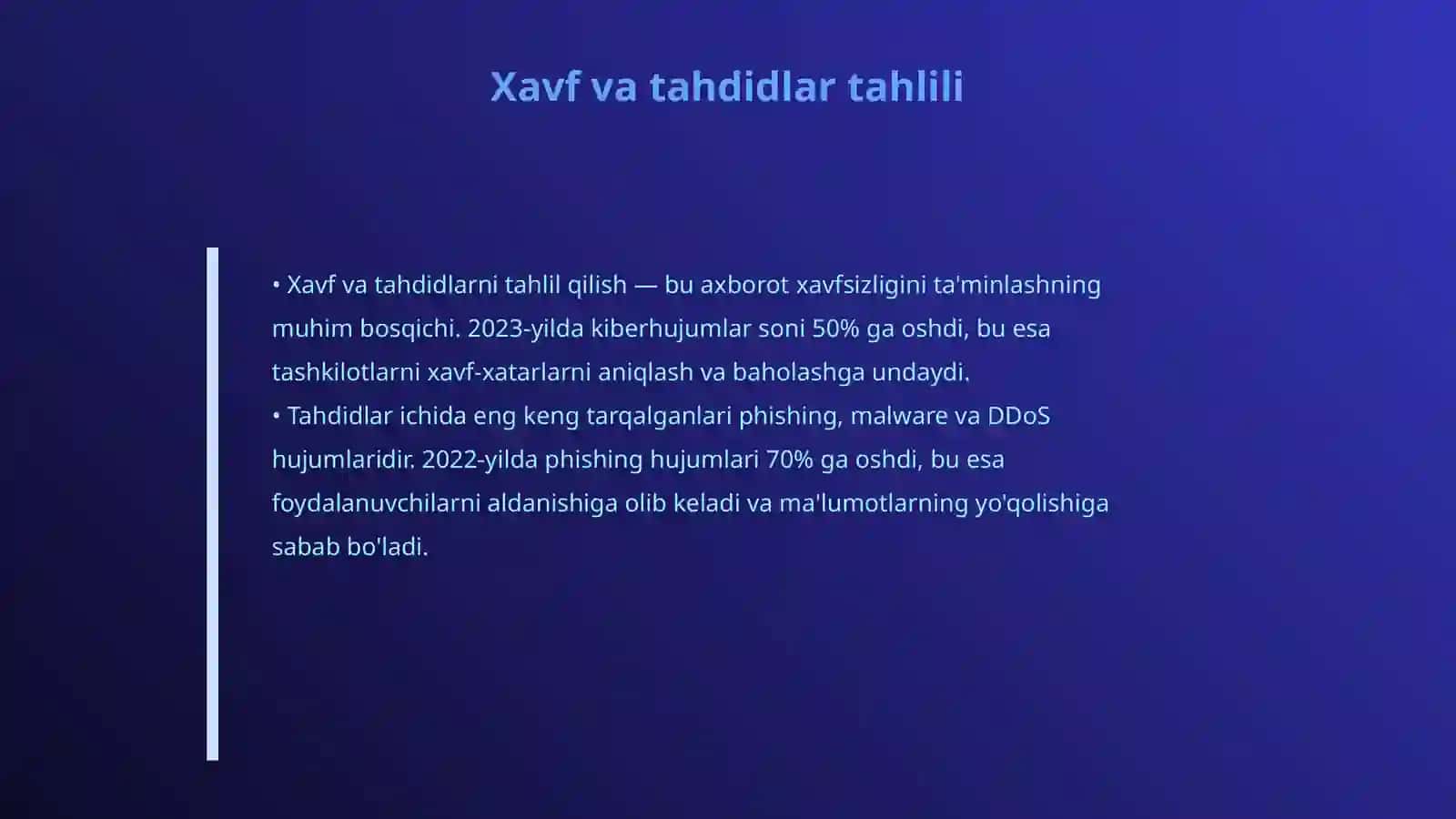 Axborot xavfsizligi ta'minlash usullari 4