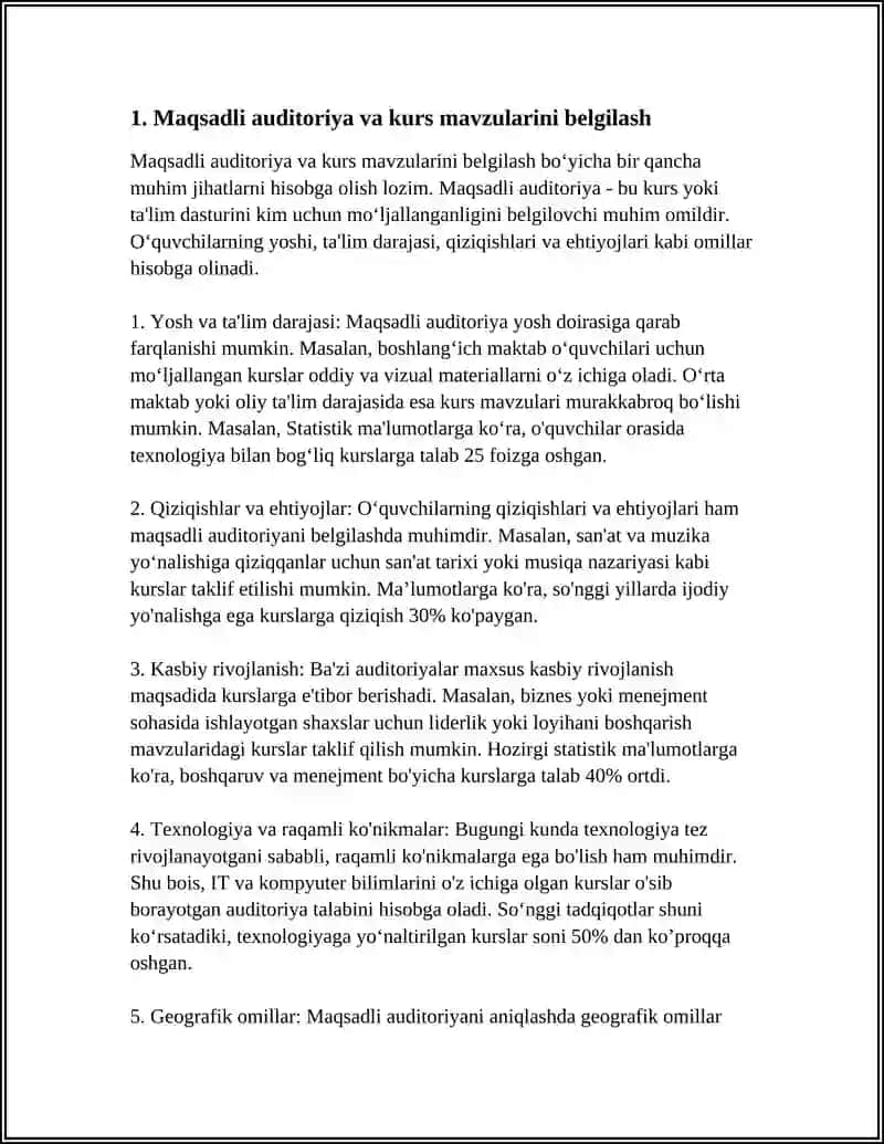 VIDEO DARSLIKLAR SERIYASI - YOUTUBE KANAL UCHUN 4