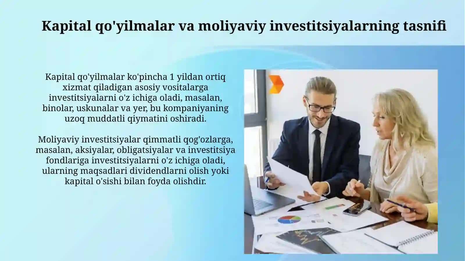 Moliyaviy investitsiyalarauditi. Kapitalqo‘yilmalarauditi 4