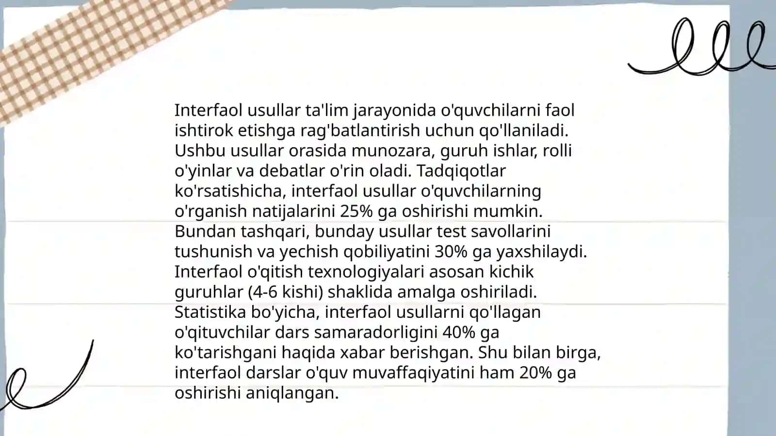 Oliy taʼlimda mutaxassislik fanlari oʻqitish metodikasi fanlar oʻqituvchisining mahorati 4