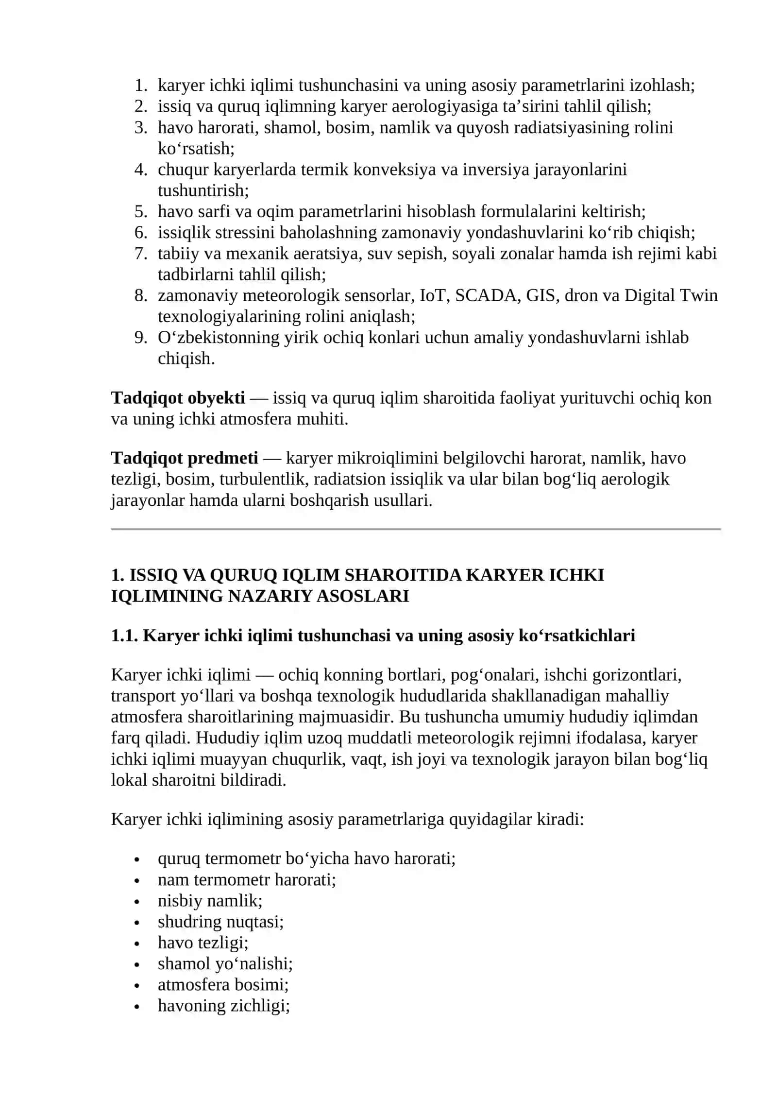 Karyer aerologiyasi 4