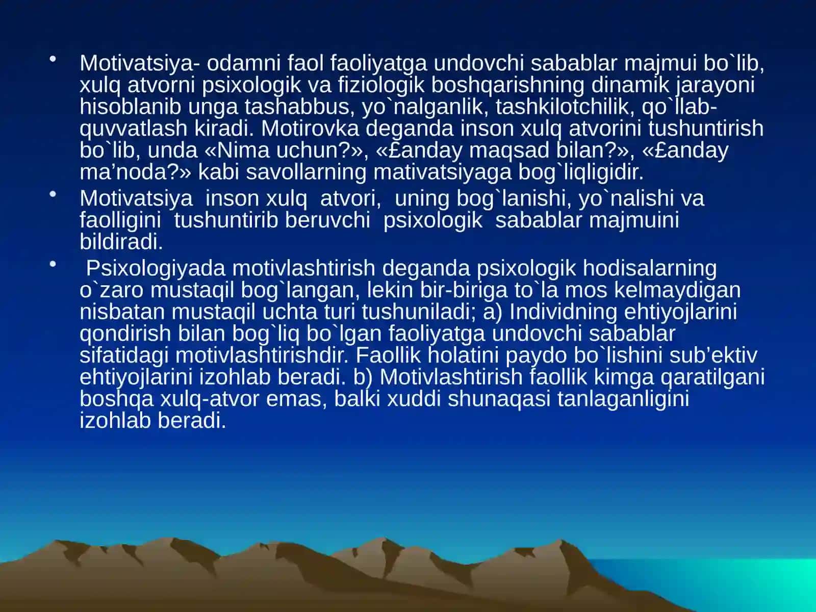 Motivatsiya 4