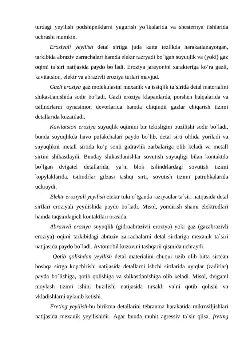 AVTOMOBILLARNING TEXNIK HOLATINI EKSPLUATATSIYA JARAYONIDA O‘ZGARISHI 4