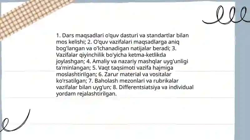 Tasviriy san'at fani mashğulotlarini tahlil qilish 4