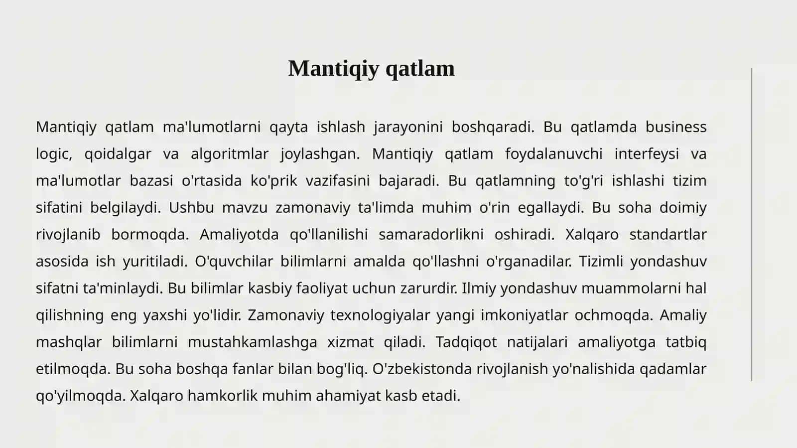 QATLAMLI ARXITEKTURA 4
