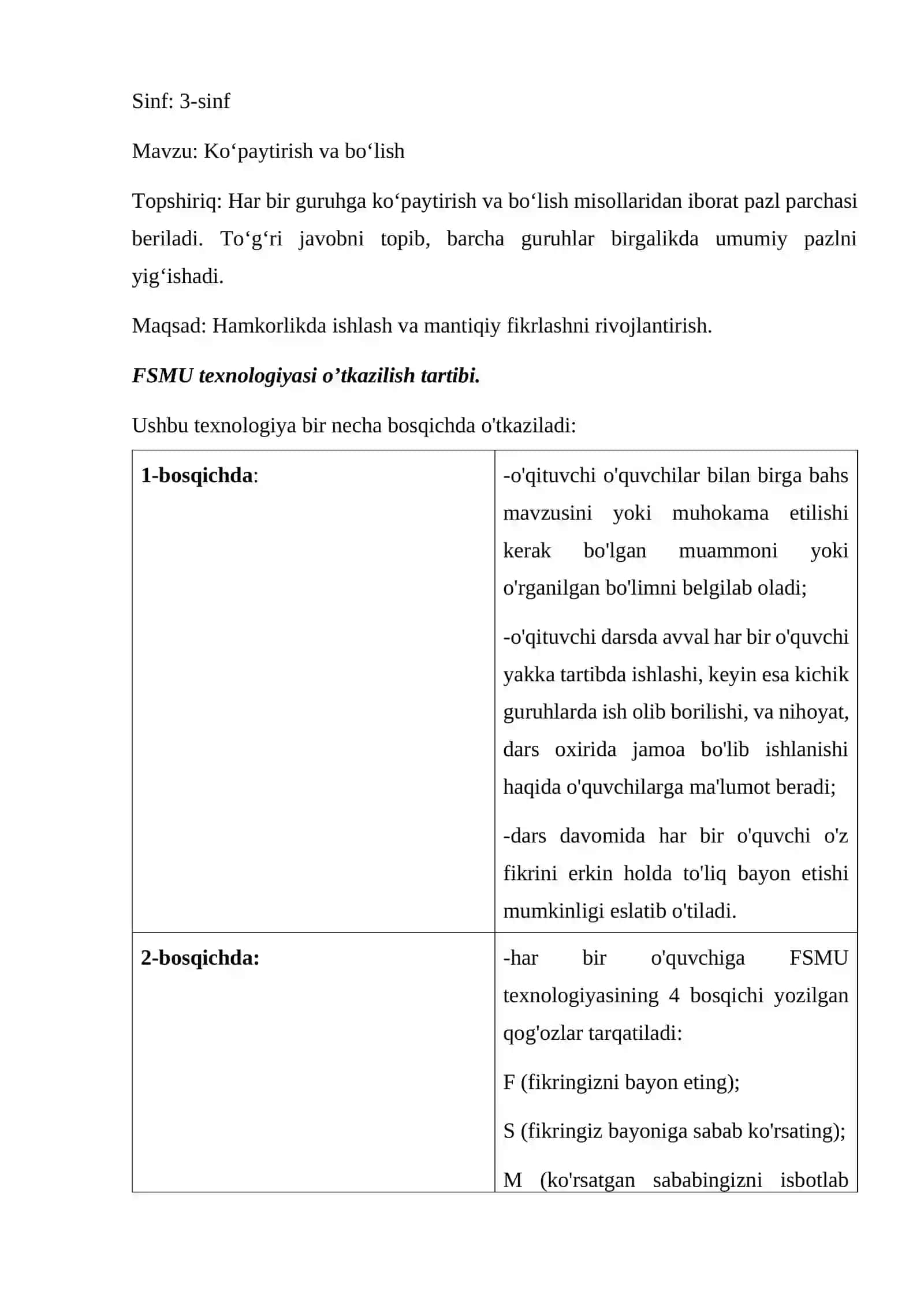 INTERFAOL METODLARGA ASOSLANGAN TOPSHIRIQLAR TO’PLAMI 4