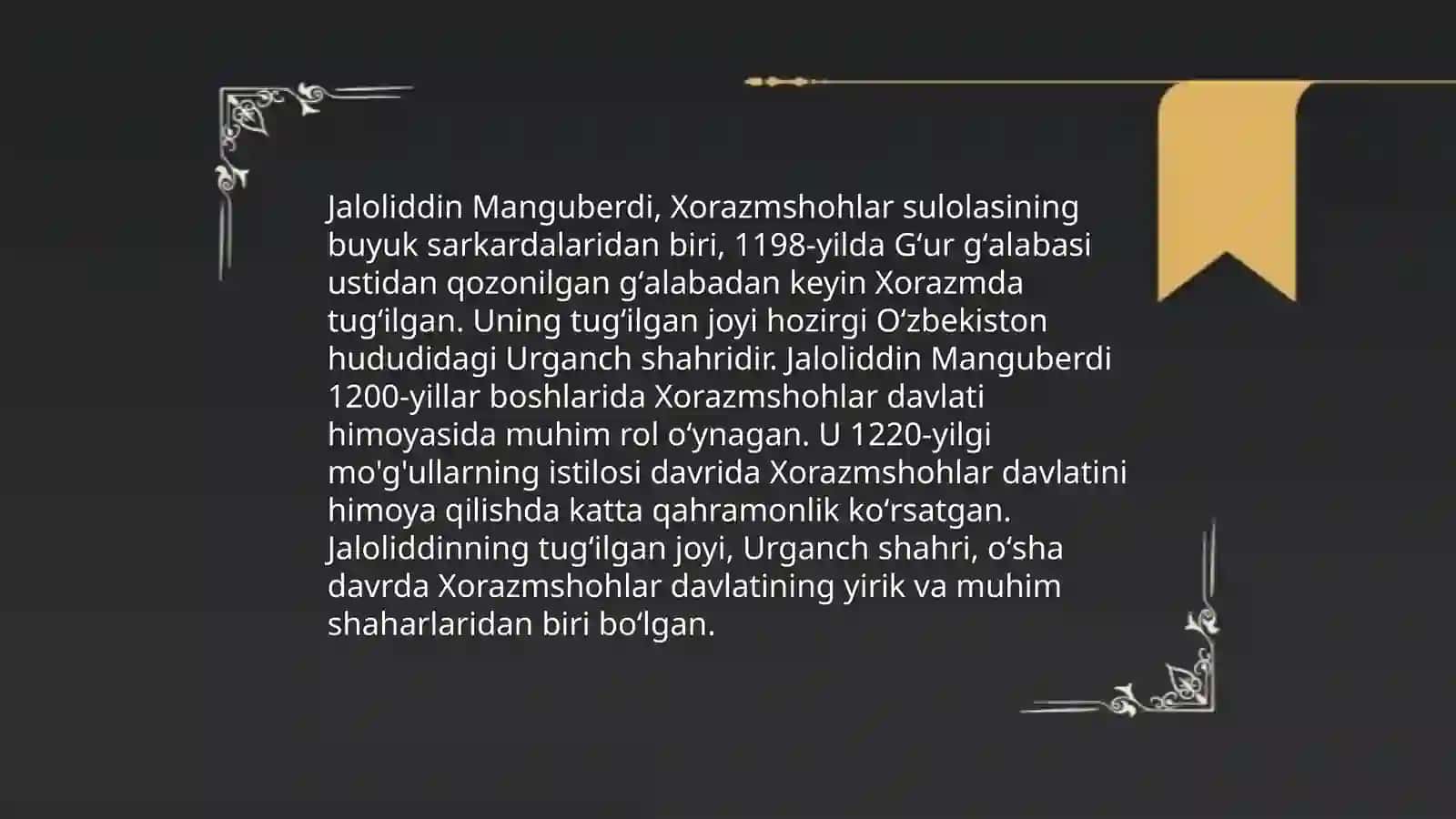 Jaloliddin Manguberdiy hayoti 4