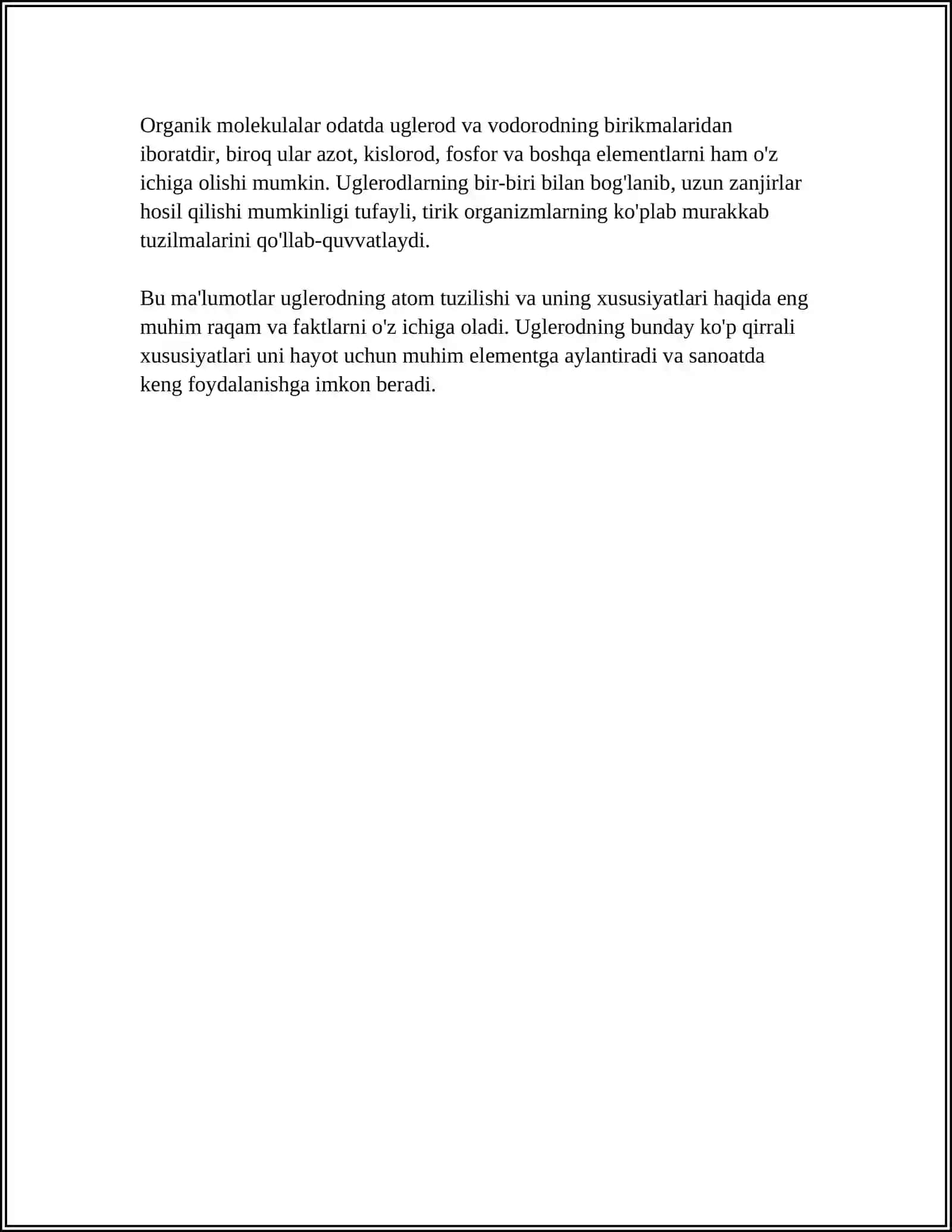 UGLEROD VA UNING ALLOTROPIK FORMULALARI 4