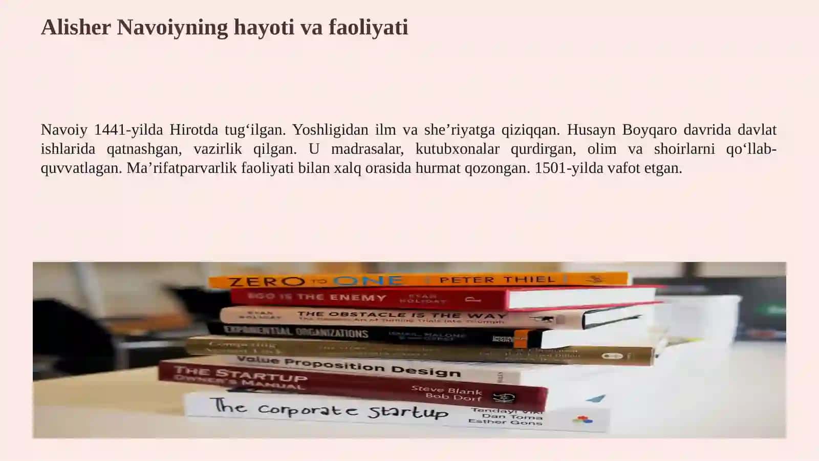 ALISHER NAVOIY HAYOTI, IJODI VA «XAMSA» ASARINING BADIIY AHAMIYATI 4