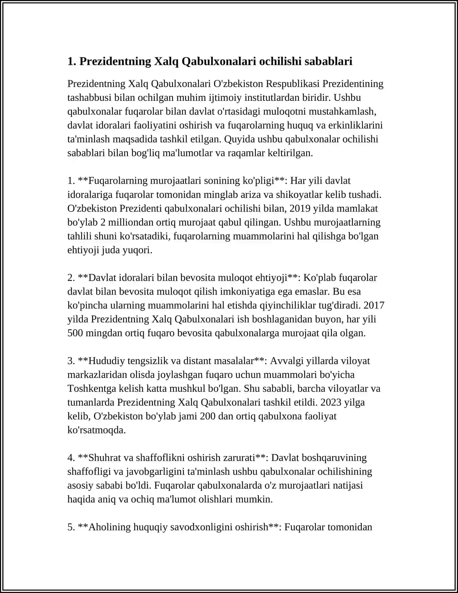 PREZIDENTNING XALQ QABULXONALARI OCHILISHI VA UNING AHAMIYATI 4