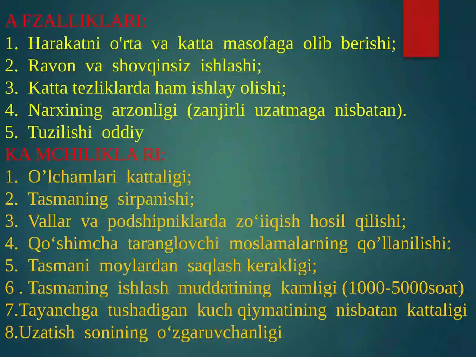 Tasmaliuzatmalar 4