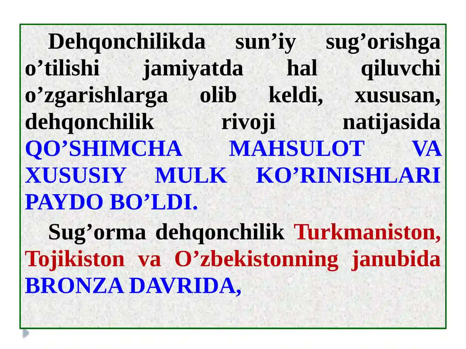 O’ZBEK DAVLATCHILIGINING SHAKLLANISHI VA DASTLABKI TARAQQIYOT BOSQICHLARI 4