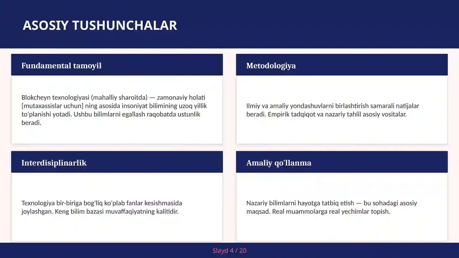 Blokcheyn Texnologiyasi (Mahalliy Sharoitda) — Zamonaviy Holati [Mutaxassislar Uchun] 4