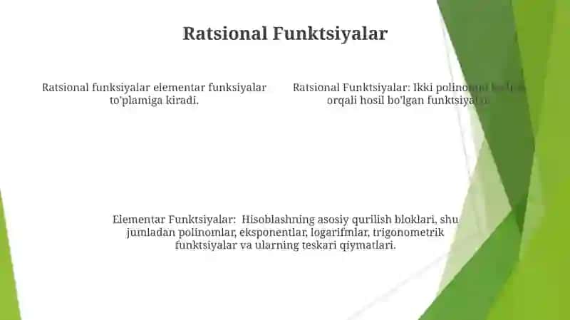 Elementar funksiyalar 4