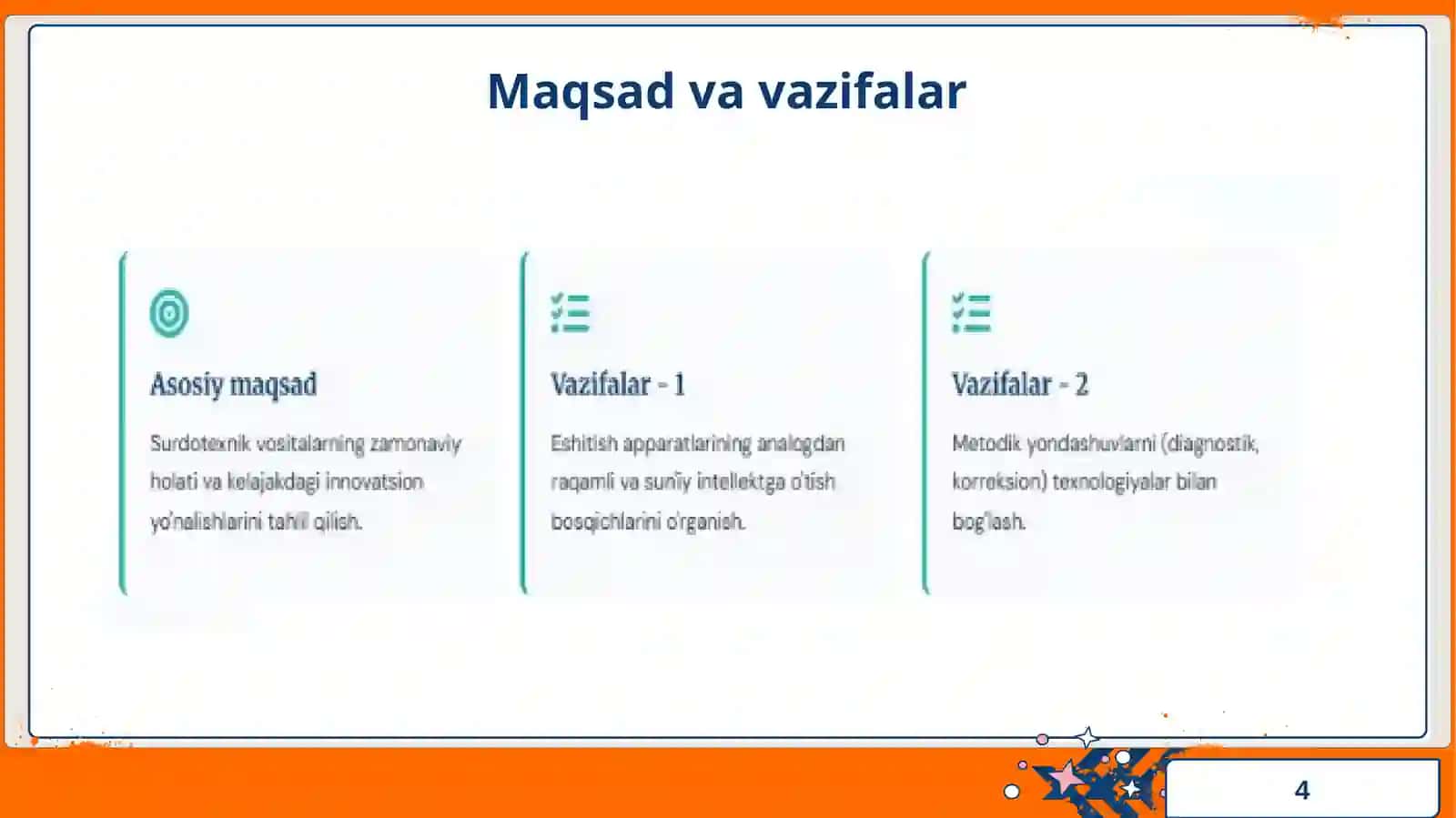 Surdotexnik vositalarning rivojlanish istiqbollari va innovatsion texnologiyalar 4