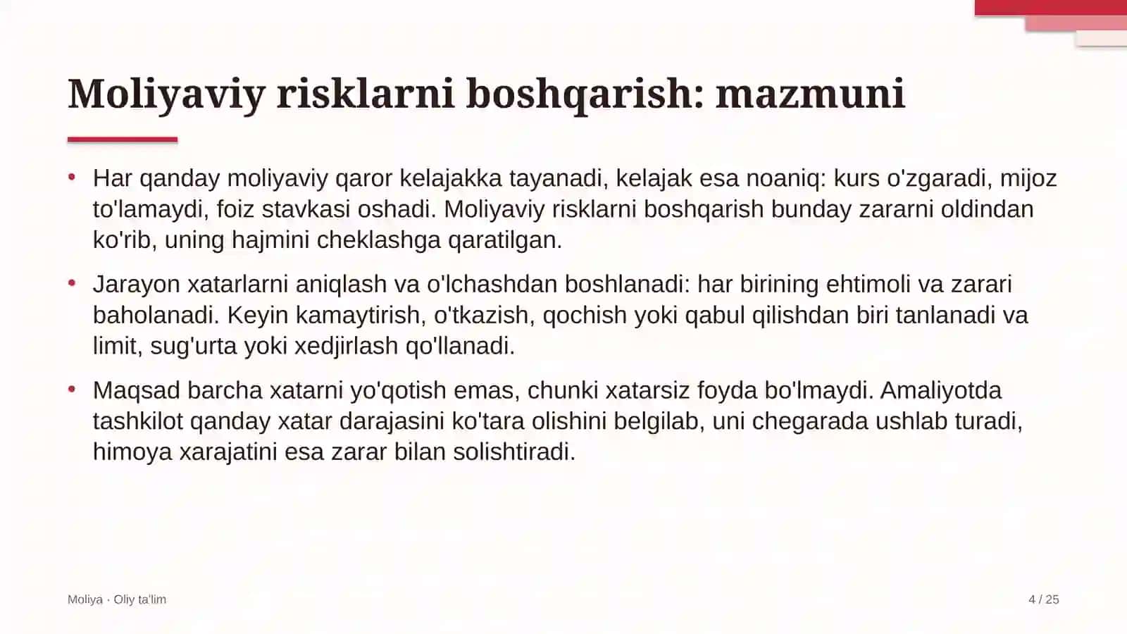 mikroelektronika sohasida moliyaviy risklarni boshqarish 1553 4