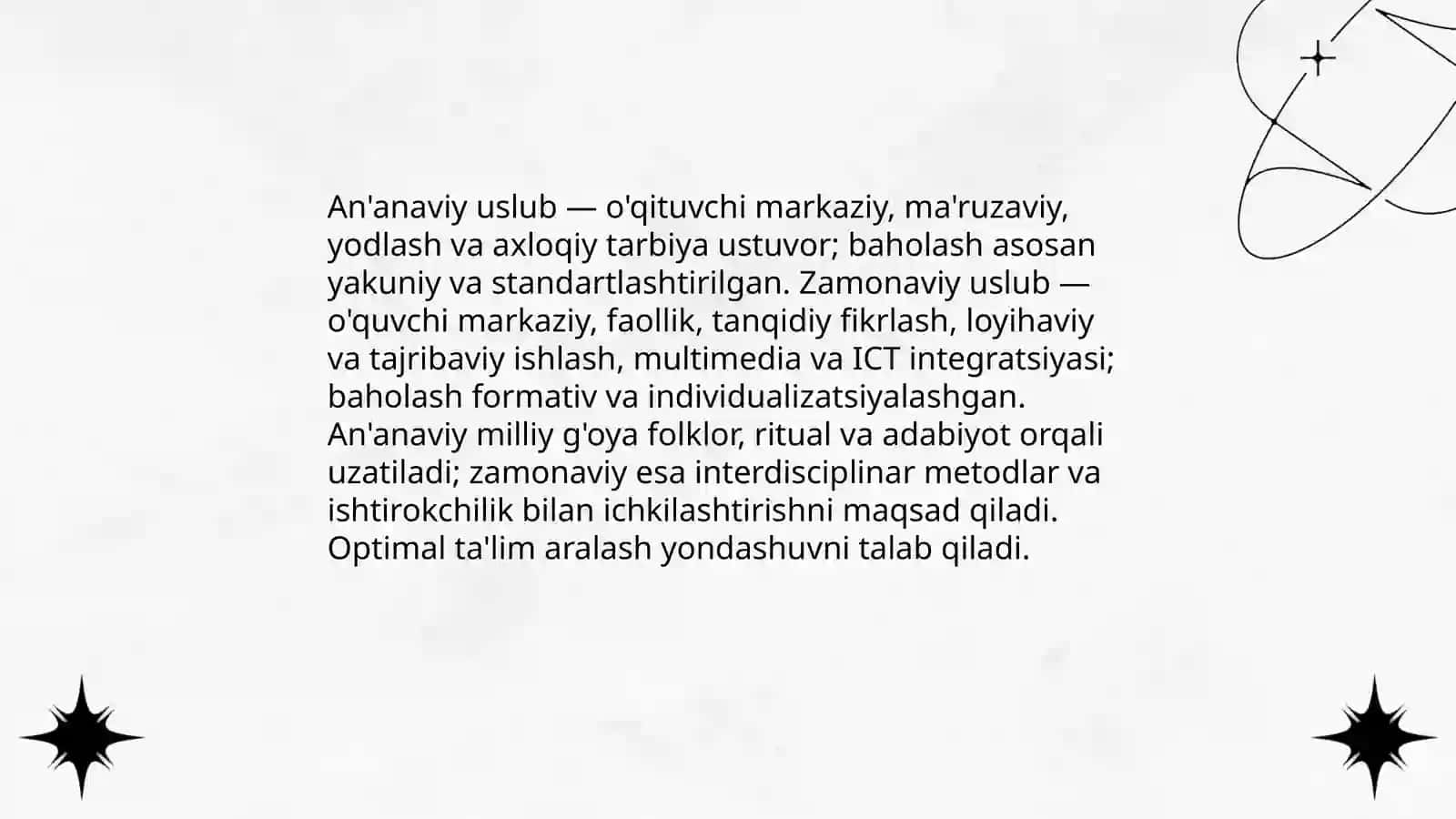 Milliy gʻoyani oʻqitishning didaktik uslublari 4