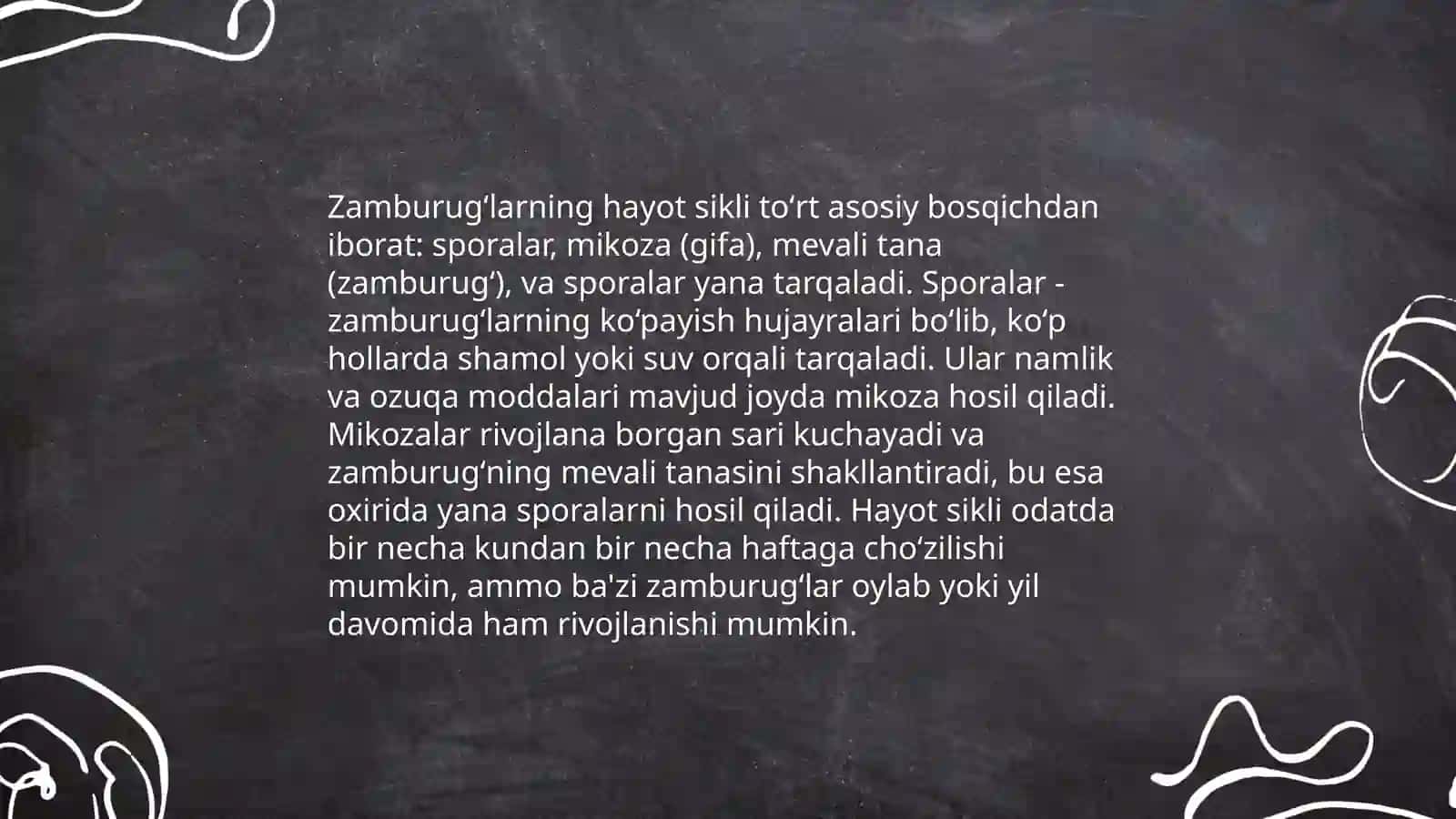 Zamburugʻlar,sodda jonivorlar.Ularning morfologiyasi,strukturasi va ularni oʻrganish usullari 4