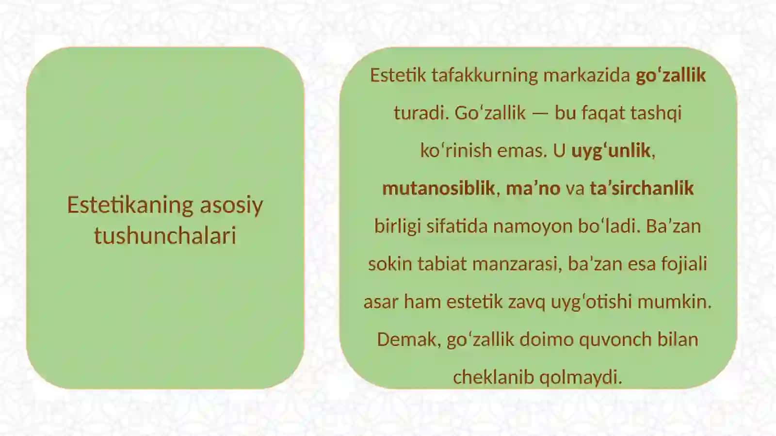 Estetika 4