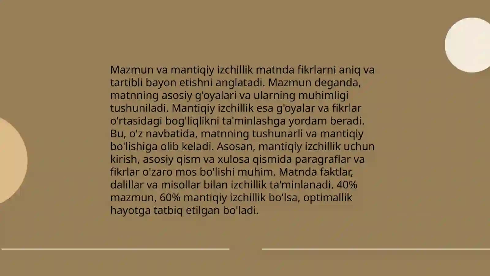 Yozma ishlarni baholash mezonlari boʻyicha tavsiya tayyorlash 4