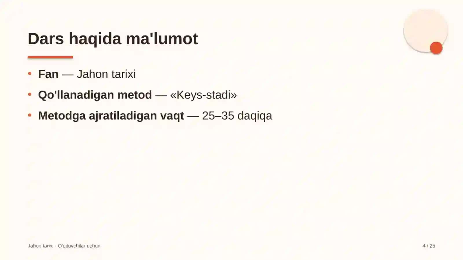 jahon tarixi darslarida keys stadi metodidan foydalanish 8244 4