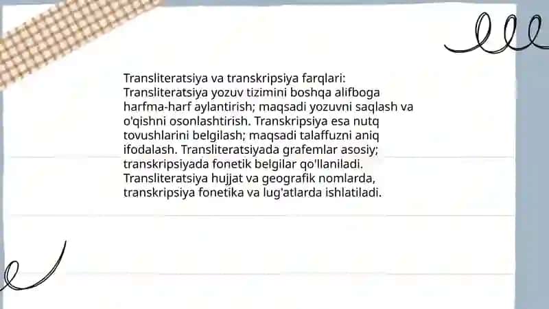 Fonetik yozuv va transkripsiya: ta’rif va vazifalari 4