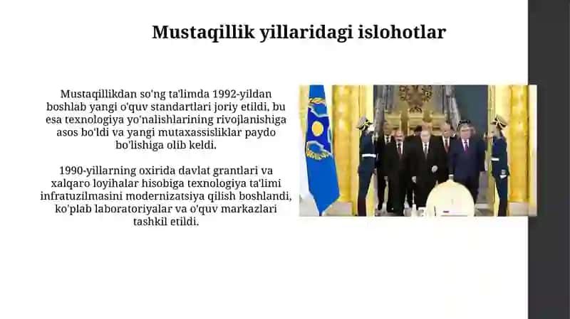 Markaziy Osiyoda texnologiya ta'limi ilk namunalari Buyuk Ipak yo'li davrida hunarmandchilik va kasbiy ko'nikmalarni o'rgatish 4