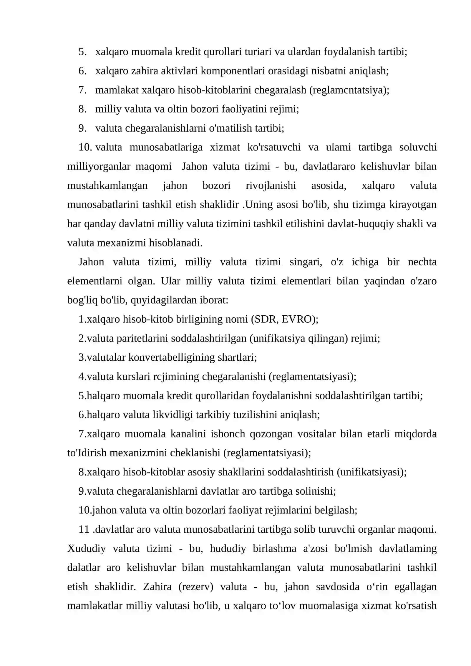 Xalqaro valyuta va hisob kredit operatsiyalari 4